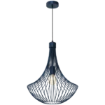 Milagro MLP8673 Висяща лампа CESTA NAVY BLUE 1xE27