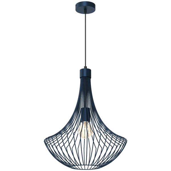 Milagro MLP8673 Висяща лампа CESTA NAVY BLUE 1xE27