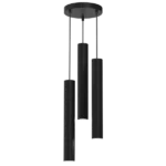 Milagro MLP8793 Висяща лампа HUDSON BLACK 3xGU10