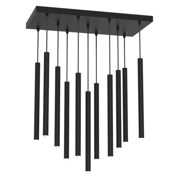 Milagro MLP8844 Висяща лампа MONZA BLACK 11xG9 max 8W LED