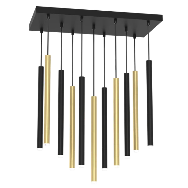Milagro MLP8845 Висяща лампа MONZA BRASS 11xG9 max 8W LED
