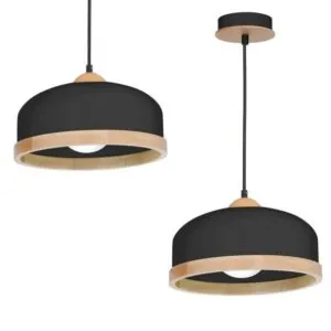 Milagro MLP8851 Висяща лампа STUDIO BLACK 1xE27
