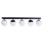 Milagro MLP8859 Плафон SFERA BLACK 5xE14