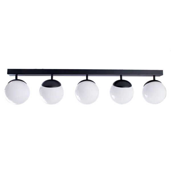 Milagro MLP8859 Плафон SFERA BLACK 5xE14
