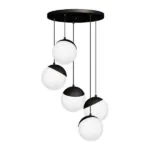Milagro MLP8869 Висяща лампа SFERA BLACK 5xE14