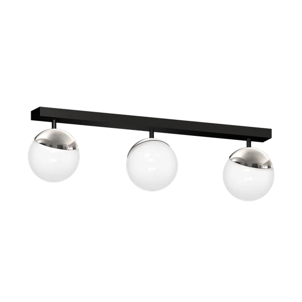 Milagro MLP8873 SFERA BLACK/CHROME Плафониера 3xE14