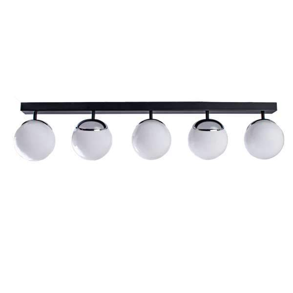 Milagro MLP8875 SFERA BLACK/CHROME Спот 5xE14