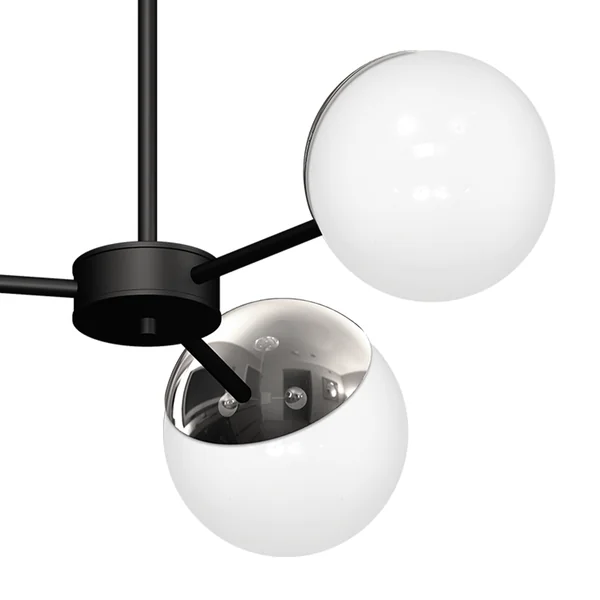 Milagro MLP8881 Полилей SFERA BLACK/CHROME 3xE14