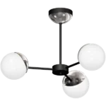 Milagro MLP8881 Полилей SFERA BLACK/CHROME 3xE14