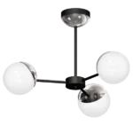 Milagro MLP8881 Полилей SFERA BLACK/CHROME 3xE14