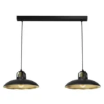 Milagro MLP8907 FELIX BLACK/GOLD висяща лампа 2xE27