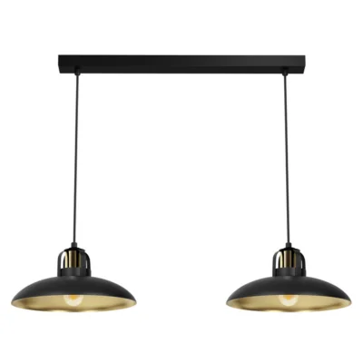 Milagro MLP8907 FELIX BLACK/GOLD висяща лампа 2xE27