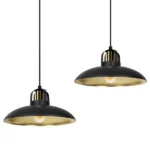 Milagro MLP8907 FELIX BLACK/GOLD висяща лампа 2xE27