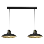 Milagro MLP8907 FELIX BLACK/GOLD висяща лампа 2xE27