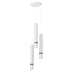 Milagro MLP8917 Висяща лампа JOKER WHITE/GOLD 3xGU10