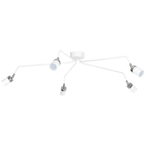Milagro MLP909 Плафон JOKER WHITE/CHROME 5xGU10