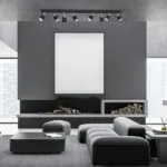 Milagro MLP9482 Плафон JOKER BLACK/CHROME 8xGU10