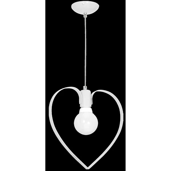Milagro MLP9950 AMORE WHITE висяща лампа 1xE27