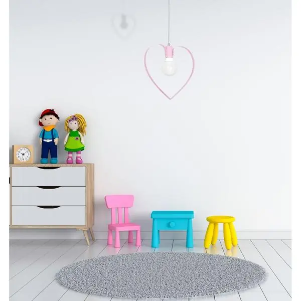 Milagro MLP9953 Висяща лампа AMORE PINK 1xE27