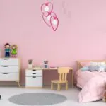 Milagro MLP9957 AMORE ТЪМНО РОЗОВА висяща лампа 3xE27