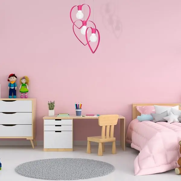 Milagro MLP9957 AMORE ТЪМНО РОЗОВА висяща лампа 3xE27