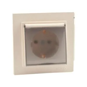 Vito MN-102-170021-118 MONO DESPINA Контакт заземен Крем с капак