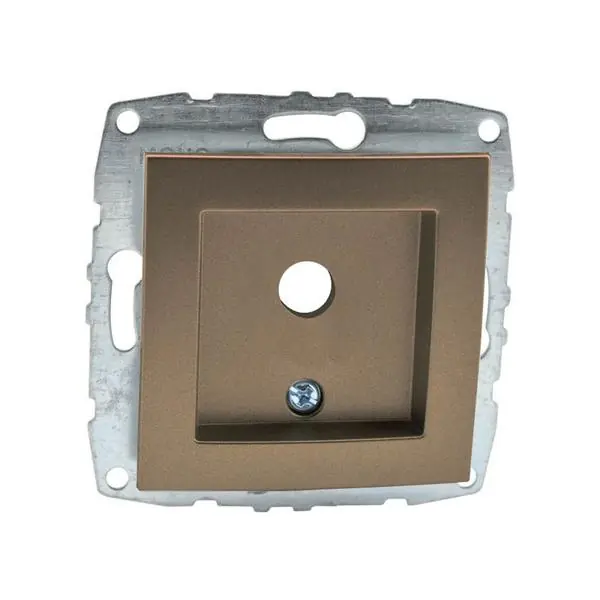 Vito MN-500-002305-175 MONO DESPINA Механизъм розетка TV празна Бронз