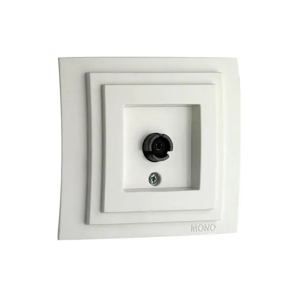 Vito MN-103-191905-137 MONO LARISSA TV-преходна Бял (8dB-12dB-18dB-20dB)