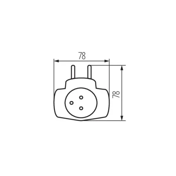 Kanlux 2181 Разклонители, контакти, щепсели ZARK ZARK KRW-3