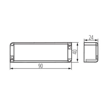 Kanlux 23861 Захранващо устройство CV DRIVE LED DRIVE LED N 15W 12V