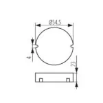 Kanlux 24243 Захранващо устройство CV CIRCO N CIRCO N LED 12VDC 15W