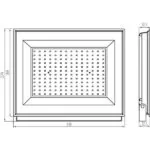 Kanlux 31395 LED осветител GRUN NV GRUN NV LED-150-B