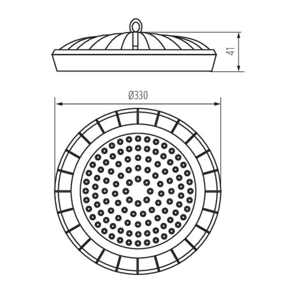 Kanlux 31407 LED осветително тяло high bay HB UFO LED HB UFO LED 200W-NW