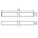 Kanlux 33905 Линейно LED осветително тяло AL-SH-NT AL-SH-NW-MPR-W-NT