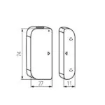 Kanlux 34942 Czujnik otwarcia KANLUX SMART S SENSOR ON/OFF INT