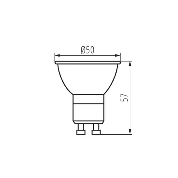 Kanlux 35246 LED Лампа източник на светлина IQ-LEDIM GU10 IQ-LEDDIM GU10 7W-WW