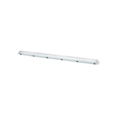 Vito 3310750 ИНДУСТРИАЛНО ВЛАГОЗАЩИТЕНО ОСВЕТИТЕЛНО ТЯЛО VIGO 2 x LED ПУРИ T8 G13 ЕДНОСТРАННО ЗАХРАНВАНЕ, ПОЛИКАРБОНАТ 1560x100x76mm