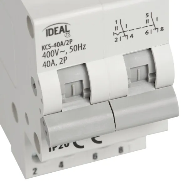 Kanlux 23256 PRZEŁĄCZNIK KCS KCS-40A/2P