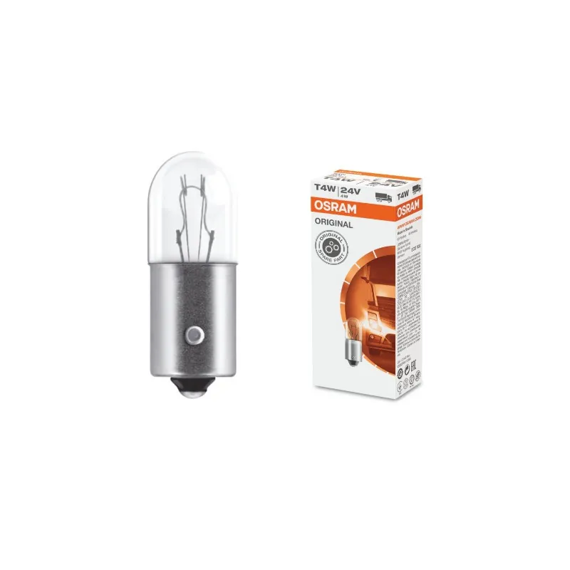 Osram 4050300838366 АВТОМОБИЛНА ЛАМПА 3930 T4W 24V BA9s UNPACKED