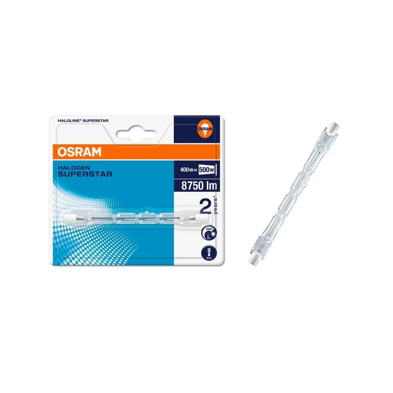 Ledvance 4008321207715 ХАЛОГЕННА ПУРА 64702 ECO 400W 230V 114.2mm HALOLINE