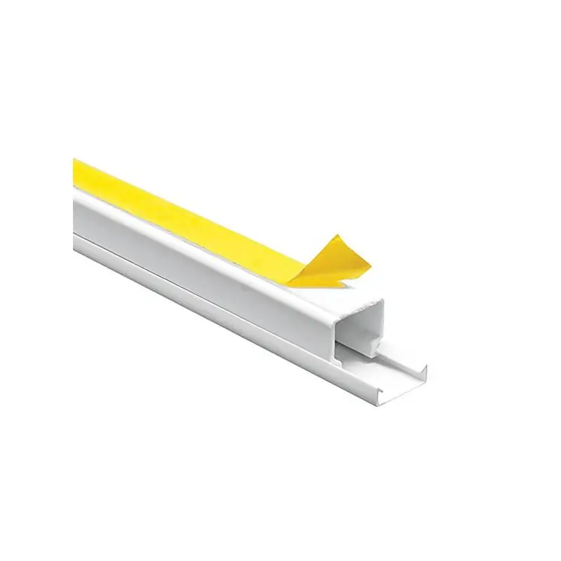 Vito 8000210 КАБЕЛЕН КАНАЛ PVC 2m 16x16mm с лепенка Бял