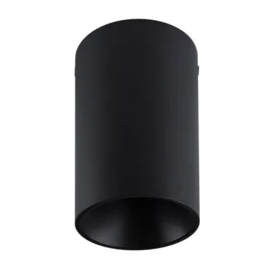 Vito 2026890 LED Спот Осветително Тяло FINO-R GU10 14x8cm Черно с Черен Рефлектор