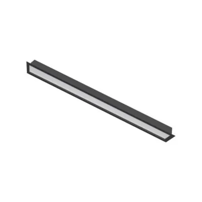 Vito 2428310 LED ЛИНЕЕН ОСВЕТИТЕЛ ЗА ВГРАЖДАНЕ PROFILED-RL1 65x45x590mm 20W 4000K (НЕУТРАЛНА СВЕТЛИНА) 2100Lm ЧЕРЕН ЦВЯТ
