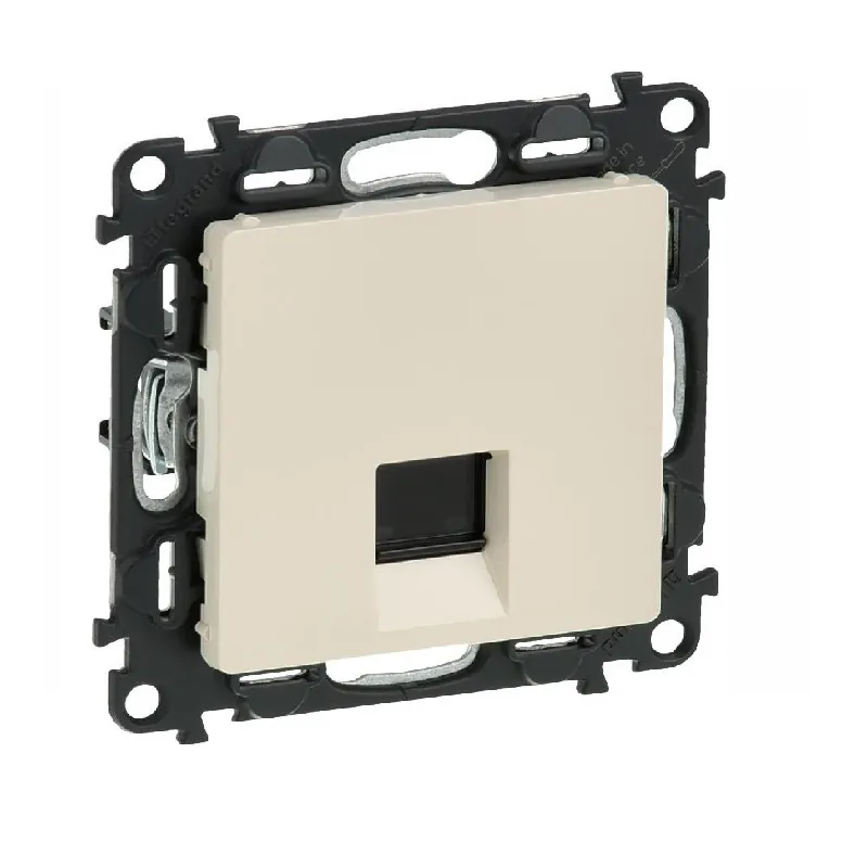 Legrand 3414970618887 КОМПЮТЪРНА РОЗЕТКА RJ45 CAT. 5E. FTP VALENA LIFE КРЕМ