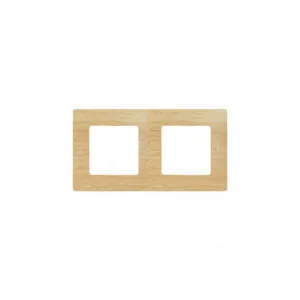Legrand 3414970303325 2-НА РАМКА NILOE СВЕТЛО ДЪРВО