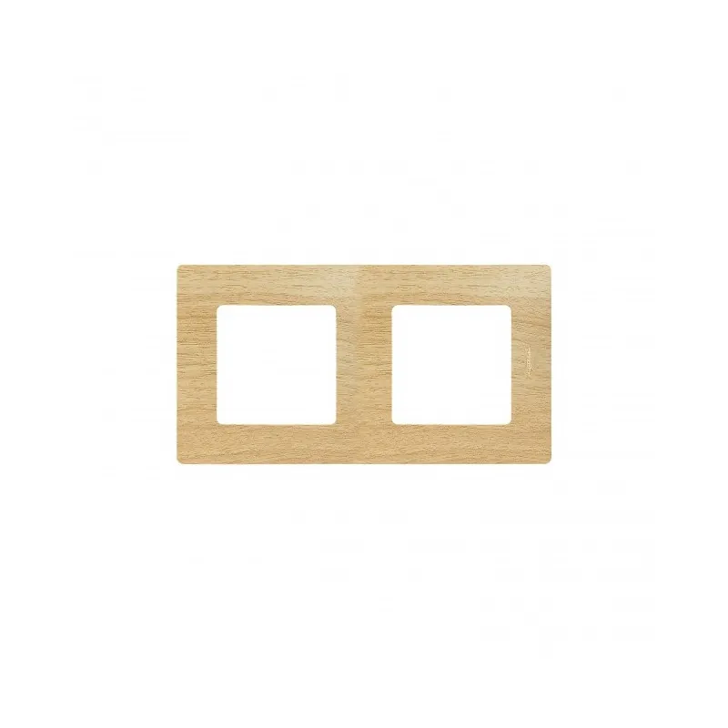 Legrand 3414970303325 2-НА РАМКА NILOE СВЕТЛО ДЪРВО