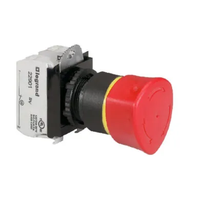 Legrand 3245060237264 ЧЕРВЕНА АВАРИЙНА ГЛАВА ТИП ГЪБА