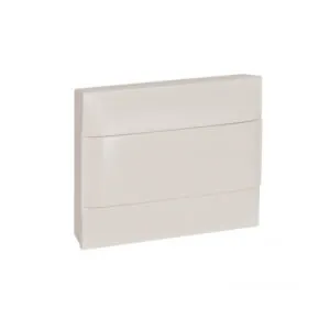 Legrand 3414971197893 ДВАНАДЕСЕТМОДУЛНО ТАБЛО ШИНА ЗА ОТКРИТ МОНТАЖ С БЯЛА ВРАТИЧКА