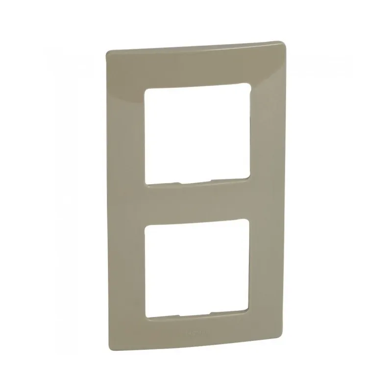 Legrand 3245066650326 ДВОЙНА РАМКА NILOE КАФЕ