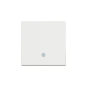 BTicino 8005543632970 ДВУМОДУЛЕН БУТОН С LED ИНДИКАТОР CLASSIA БЯЛ